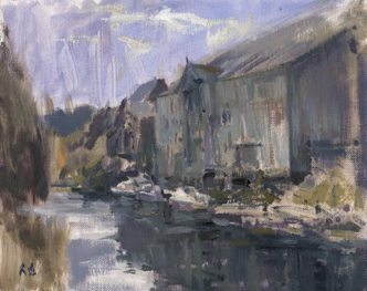 River Wensum at Riverside
Norwich
8" x 10" (20 x 25 cms)